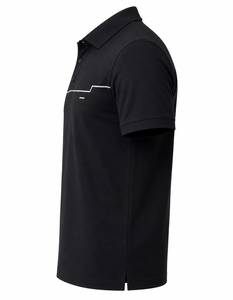 Chemise Premium pour Homme à Col Mandarin, Design Personnalisé, Golf, Tennis, Vêtements de Sport, Léger, Séchage Rapide, 100% Coton Tricoté - Product Image 3