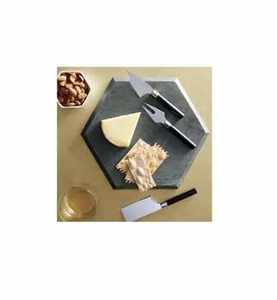 Planche à découper en marbre noir naturel, durable, de haute qualité, personnalisée, très vendue, pour servir les aliments (vente en gros) - Product Image 2