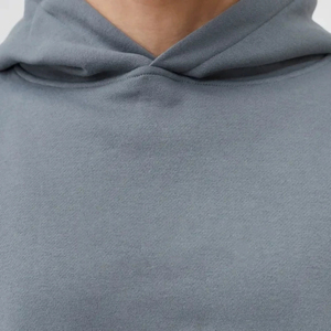 Sudaderas con Capucha de Invierno para Hombre, Lisas, Personalizables con Logotipo, de Forro Polar, Manga Larga, Negras, Talla Grande - Product Image 4