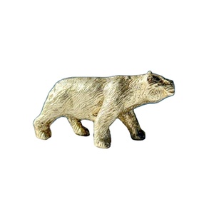 Sculpture d'ours polaire paresseux dorée, décoration d'intérieur, modèle d'ours de luxe, artisanat en métal, articles décoratifs pour la maison, prix abordables - Product Image 3