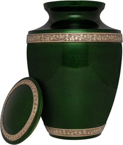 Urnas funerarias de latón de alta calidad hechas a mano para hombres y mujeres, urnas decorativas. - Product Image 2