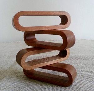 Nouveau style, vente en gros, porte-serviettes en bois, design unique pour la vaisselle de cuisine, articles ménagers, décoration de mariage et de la maison - Product Image 6