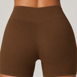 Shorts de Yoga para Mujer, Cintura Alta, Bordados, Ajustados, Transpirables, Ecológicos, para Yoga, Fitness, Ciclismo y Pilates - Product Image 4