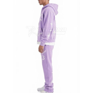Chándal Deportivo Versátil con Capucha para Invierno, Diseño Sólido y Ajustado, con Tela Transpirable 100% Algodón, Ligero y Ecológico para un Rendimiento Óptimo - Product Image 3