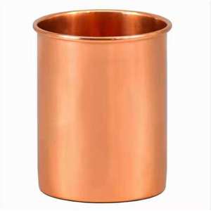 Mug de voyage martelé en cuivre et or rose, en acier inoxydable 304, écologique, design minimaliste pour le camping, logo personnalisé Beer King - Product Image 5