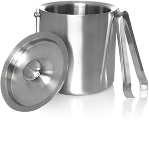 Seau à glace en acier inoxydable martelé 2L, seau à glace pour vin et champagne en acier inoxydable, meilleure vente - Product Image 3