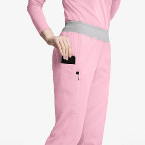 Uniformes de Hospital para Mujer, 90% Poliéster, 10% Elastano, Elásticos, Transpirables, Resistentes, Cómodos, con Múltiples Bolsillos y Cordón Ajustable - Product Image 5