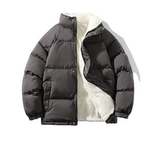 Chaqueta de Invierno para Hombre, Ligera, de Lona, con Capucha y Cuello Alto, Personalizable, de Alta Calidad, con Bordado Frontal, Transpirable, Modelo 2026 - Product Image 2