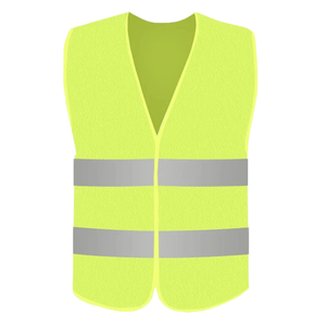 Vêtements de sécurité réfléchissants orange et vert en gros, veste de circulation routière avec logo personnalisé imprimé et gilet à bandes LED clignotantes - Product Image 5