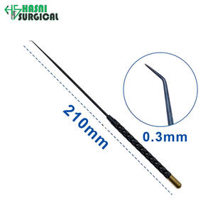 Micro Espátula Gancho para Vasos Nerviosos, Disectores de Acero Inoxidable Semisensibles, Cureta de 90 Grados, Instrumento de Neurocirugía para Nervios - Product Image 2