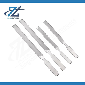 Lime à ongles professionnelle double face en acier inoxydable, grain 80, outil de pédicure et de manucure pour usage en salon, fabriqué au Pakistan - Product Image 3