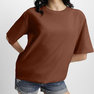 Camiseta Clásica con Cuello Redondo para Mujer, Corte Regular, Ligera, Personalizada, Manga Corta, Premium, Casual, Ecológica, Antiarrugas, Último Modelo 2026 - Product Image 5