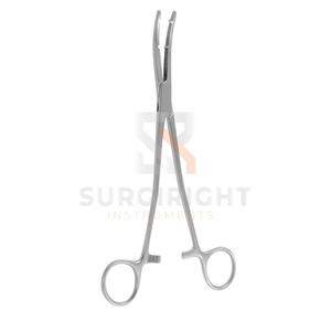 Pinze Heaney <span class=keywords><strong>Kanter</strong></span> per Histerectomia, Strumento Chirurgico Ginecologico in Acciaio Inossidabile, Pinze Curve per Pinzatura Tessuti di SurgiRigh - Product Image 3