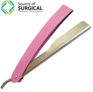 Wholesale Disposable Professional Straight Edge Barber <b>Razor</b> Stainless Steel Single <b>Blade</b> for Face Shaving Low MOQ Manual Shaver - Product Image 3