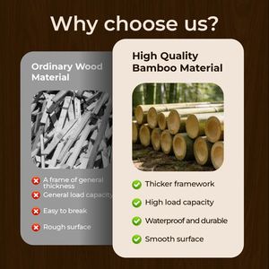 70cm Black Bamboo <b>Shoe</b> Rack 3-Layer Seamless <b>Over</b> <b>Door</b> <b>Storage</b> 70*28*45cm Size - Product Image 5