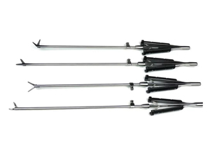 ENT Esophagoscope Complete Set <b>Optical</b> Fiber Surgical <b>Instrument</b> Kit Medical Grade Stainless Steel with Wooden Box - Product Image 2
