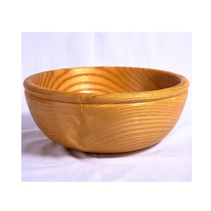 Bol en bois traditionnel fait à la main, vaisselle rustique pour servir des bonbons, des fruits, des collations, des salades, des desserts, décoration de cuisine, de salle à manger et de maison - Product Image 5