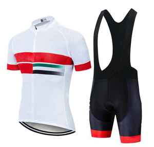 Ensemble de maillot de cyclisme numérique respirant et de haute qualité, deux pièces, séchage rapide, options de tailles adultes, logo personnalisé - Product Image 5
