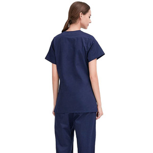 Ensemble de blouses médicales unisexe en Spandex/Polyester de qualité supérieure, personnalisable, avec détection d'aiguilles, pour infirmières (femmes) - Product Image 4