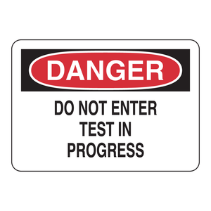 Panneau de signalisation de danger - Panneau de sécurité triangulaire pour les zones de laboratoire et de fabrication - Product Image 2