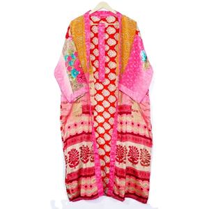 Silky ชุดกิโมโนงานแต่งงานเสื้อคลุมยาวผู้หญิงขนาดบวกชุดกิโมโนผ้าไหมทอผู้หญิงสวมใส่พิมพ์เซ็กซี่สายสปาเก็ตตี้ - Product Image 1