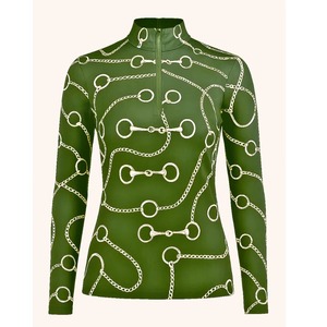 เสื้อยืดสำหรับขี่ม้า เสื้อเบสเลเยอร์สำหรับขี่ม้า เสื้อแข่งขันที่ใส่สบาย คุณภาพดีที่สุด - Product Image 1