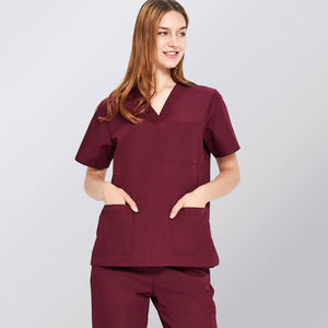 Unisex Fashionable 100% Cotton <b>Medical</b> Scrub Uniforms Quick Dry Slim Fit for Hospital Use OEM <b>Model</b> Wholesale Price - Product Image 4