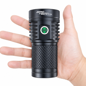 Lampe torche LED rechargeable Zero Beam F50, lumière verte, en alliage d'aluminium, pour usage extérieur - Product Image 1
