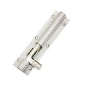 Premium Aluminium Sliding Bolt Hardware Polished Silver Metal Latch Component Durable Industrial Fitting Standard Size - Product Image 3