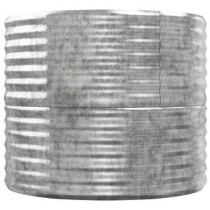 Macetas y jardineras elevadas de acero plateado con recubrimiento en polvo, grandes y duraderas - Product Image 4