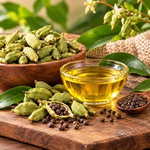 Manufacturers Wholesale <b>Diffuser</b> Aromatherapy Organic Natural 100% Pure Grade Cardamom Essential <b>Oil</b> Seeds <b>for</b> Aromatherpay <b>Oils</b> - Product Image 3