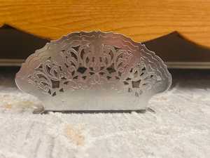 ที่ใส่ผ้าเช็ดปากชุบเงินสไตล์วินเทจจากอิตาลี |   วีเอ็ม ฟิลิกรี เดคอร์ - Product Image 3