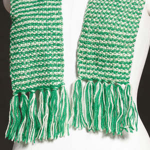 Winter Biker Unisex Knitted <b>Scarf</b> - Snug Fit Warm Neck Warmer - Custom Logo Soft Rib-Knit Crochet <b>Scarf</b> - Product Image 3