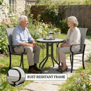 Set di 4 Poltrone Grigie per Soggiorno e Sala da Pranzo - Product Image 3