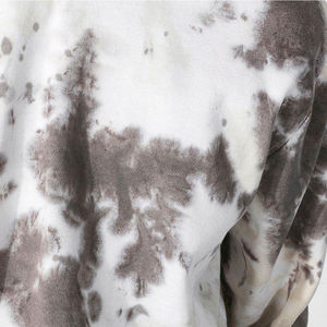 เสื้อฮู้ดดี้ผู้ชายแบบสั่งทำพิเศษ ลายย้อมสีสไตล์วินเทจ ผ้าฝ้ายหนานุ่ม เสื้อฮู้ดดี้ผ้าฝ้ายเฟรนช์เทอร์รี่สำหรับผู้ชาย ผ้าฝ้ายผสมแบบพื้นฐาน - Product Image 5