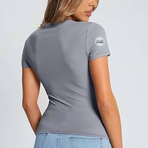 Camiseta de Manga Corta con Cuello Redondo 100% Algodón BELLA+CANVAS Relaxed Jersey Tee - 6400 - Product Image 4