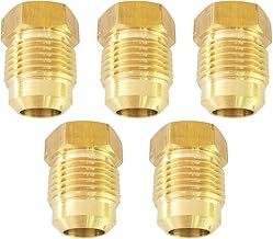 Raccord évasé en laiton de haute qualité pour climatiseur, 10 mm, différentes tailles, connecteur simple à souder, épaissi, basse pression - Product Image 2
