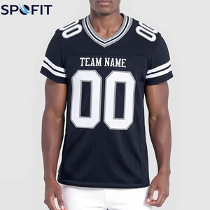 Jersey de Fútbol Americano Personalizado Premium, Calidad Profesional, 100% Poliéster Sublimado, OEM, Etiqueta Privada, Nombre, Número y Logotipo Personalizados, MOQ Bajo - Product Image 6