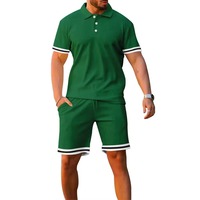 Set Tuta da Maternità Streetwear Impermeabile ed Ecologico con Logo Personalizzato, T-Shirt e Pantaloncini Estivi per Uomo