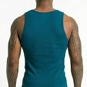 Débardeur uni de qualité supérieure pour hommes, doté d'une technologie de séchage rapide, léger et idéal pour l'extérieur. - Product Image 2