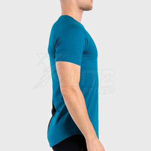 Camiseta Deportiva para Hombre de Alta Calidad, Ecológica, de Secado Rápido y Transpirable, Corte Ajustado para Entrenamiento y Ejercicio Diario - Product Image 4