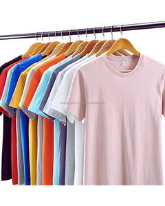 Camiseta formal para hombre, diseño bordado, material de punto de poliéster/algodón, 240 gramos, serigrafía, estilo de patrón sólido - Product Image 5