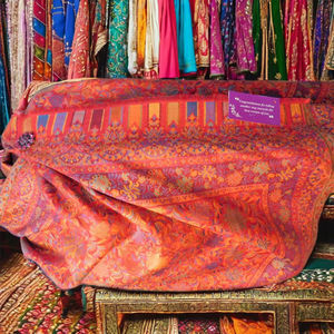 ผ้าไหมที่มีสไตล์ของผู้หญิงผ้านุ่มและน้ำหนักเบามีสไตล์อินเดียและปากีสถาน - Product Image 5