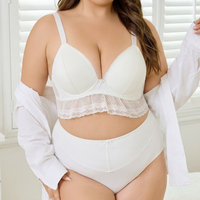 BH ODM Lace Plus-Size dengan Kawat Penyangga dan Push-Up 3/4 Cup, Nyaman dan Menopang untuk Payudara Besar, Mencegah Kendur