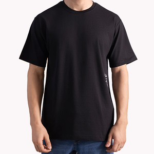 Camiseta de Alta Calidad 100% Algodón, Gruesa, de Lujo, Unisex, con Logotipo Personalizado, Cuello Redondo, Camiseta Blanca Extra Grande para Hombre - Product Image 5