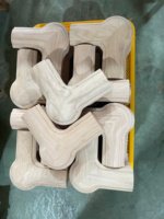 Accessoire de main courante en chêne rouge de haute qualité, embout à quart de tour à 90 degrés, pièces d'escalier durables pour main courante d'escalier moderne
