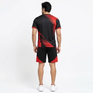 Matching Outfit Breathable Comfortable Casual Fabric Suitable For Summer <b>Men</b> Summer Set <b>Lightweight</b> Fashion T Shirt <b>Shorts</b> - Product Image 5