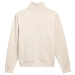 เสื้อสเวตเชิ้ตซิปหนึ่งในสี่สำหรับผู้ชาย สีธรรมชาติ ผ้าฟลีซพรีเมียม แขนยาว สวมใส่สบาย อุ่นสบาย สไตล์สตรีทแวร์ ใส่ได้ทุกวัน - Product Image 2