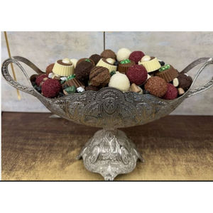 Bols à chocolat en métal, modernes, élégants, écologiques, durables, pour servir des desserts, excellent prix - Product Image 1