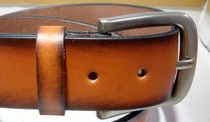 Cinturón de cuero genuino 100% de calidad superior para hombres - Product Image 5